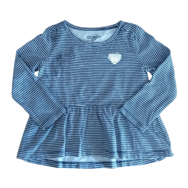 Producto - OSH KOSH - Remera tipo vestidito 18-24 meses con detalle