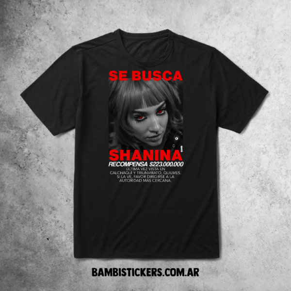 Producto - Remera Se busca Shanina