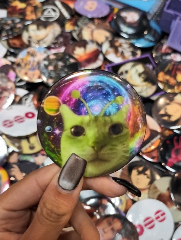 Producto - Pin Gato Alien