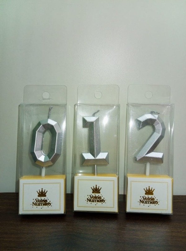 Producto - Vela número Diamond