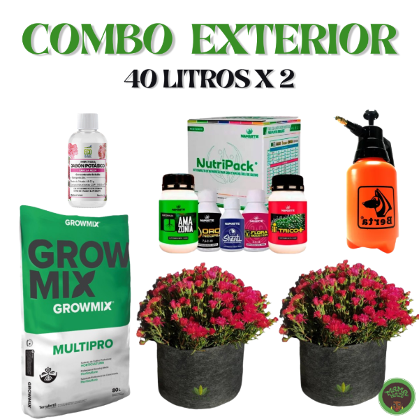 Producto - COMBO EXTERIOR 40LITROS (x2) TOTAL 80 LITROS