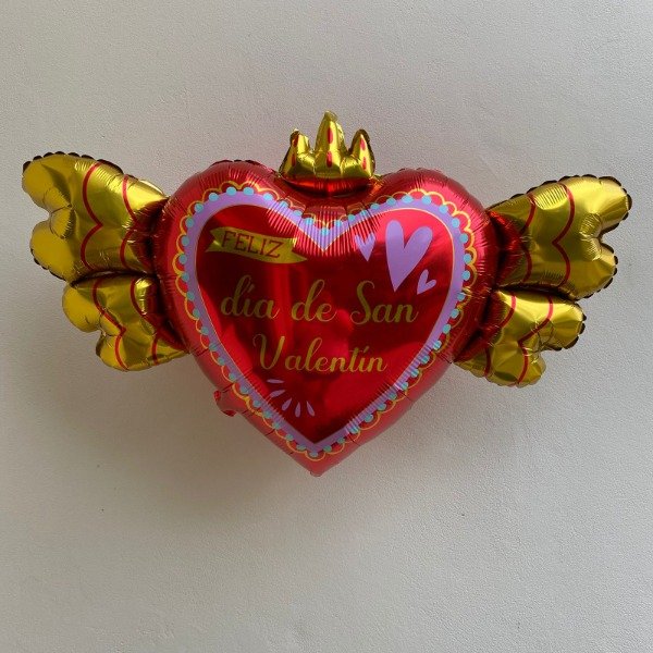 Producto - GLOBO CORAZON CON ALAS