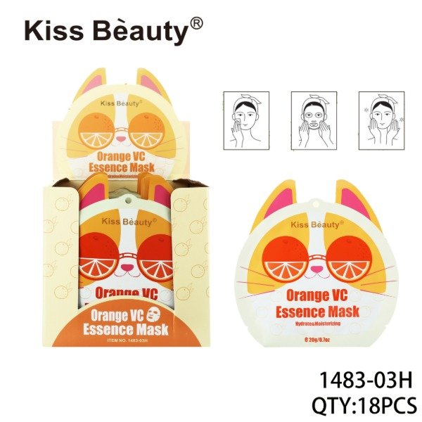 Producto - Mascarilla Hidratante Naranja - Kiss Beauty
