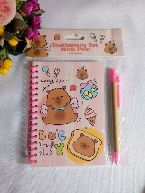 Producto - LIBRETA CAPIBARA + BOLIGRAFO - 3