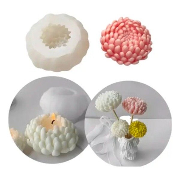 Producto - MOLDE PIMPOLLO CRISANTEMO