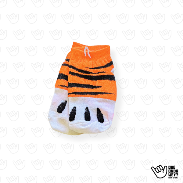 Producto - Soquete Infantil Patitas de Tigre