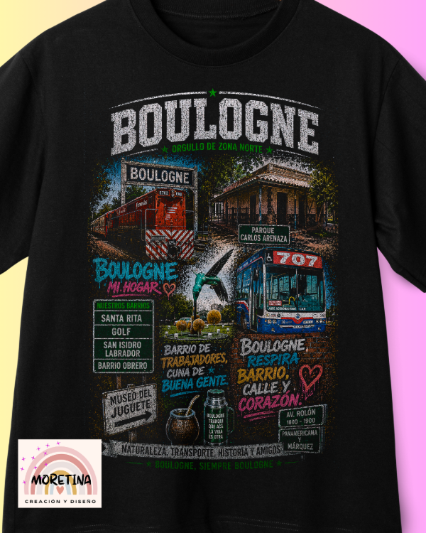 Producto - Remera de tu barrio o localidad - Zona Norte