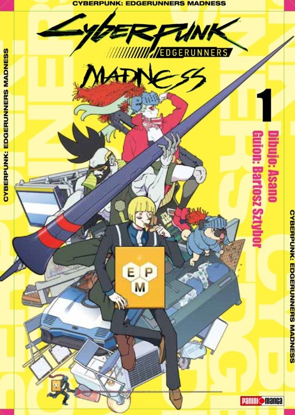 Producto - Cyberpunk Edgerunners MADNESS Alternativa 01 (Panini)