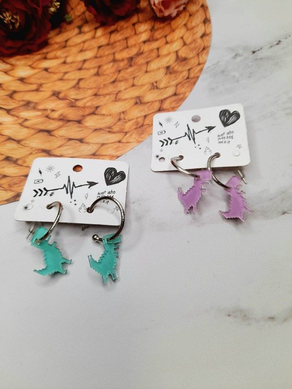 Producto - AROS ARGOLLA ACRILICO DINOS