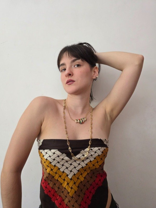 Producto - Collar Largo Dorado