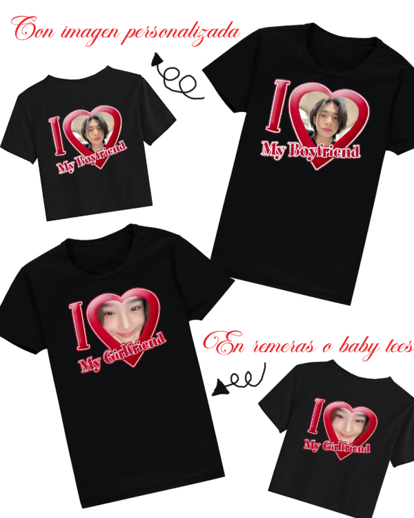 Producto - Combo San Valentin remeras con fotos