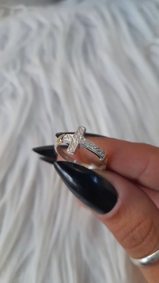 Producto - Anillo Cruz Vertical