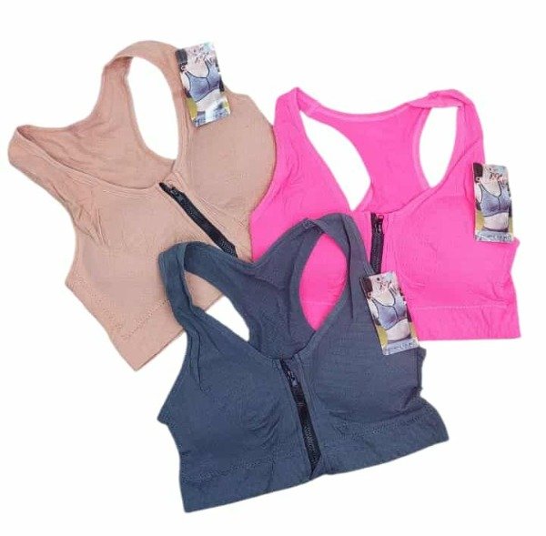 Producto - 506J - Top Deportivo con Cierre