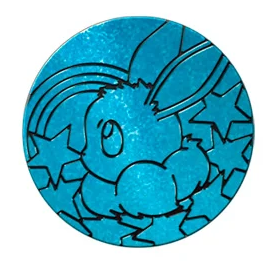 Producto - Moneda JUMBO 53mm Prismatic Evolutions EEVEE (Tin Glaceon)