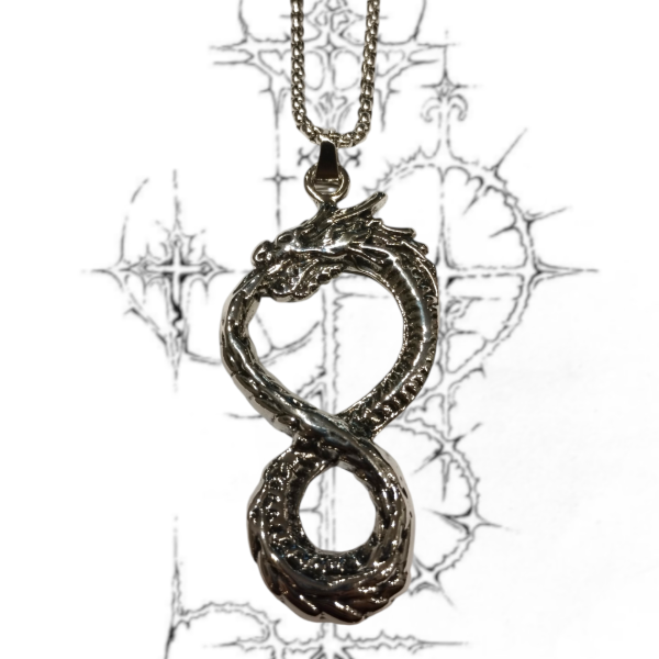Producto - COLLAR DRAGON INFINITO CADENA 55CM
