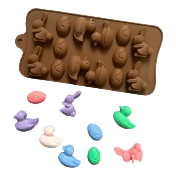 Producto - Molde Patos/Huevos/Conejos