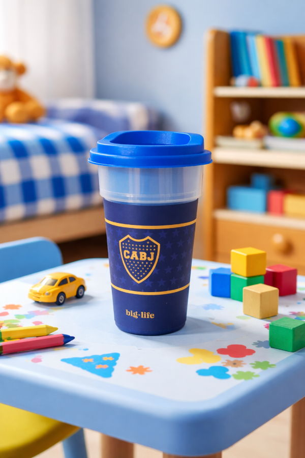 Producto - Boca Juniors Vaso Doble Camisa 500 ml Ppr Solutions