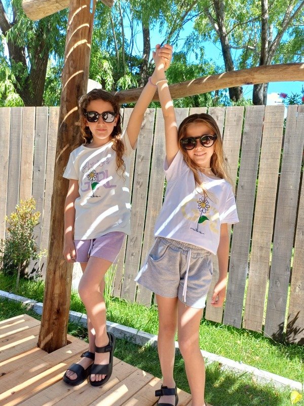 Producto - Remera flower violet