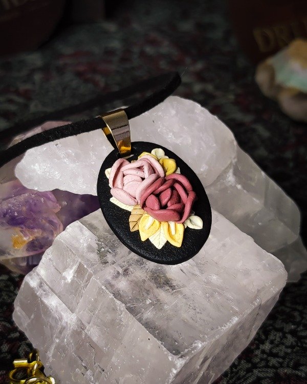 Producto - Cuadrito Floral Vintage - Goth