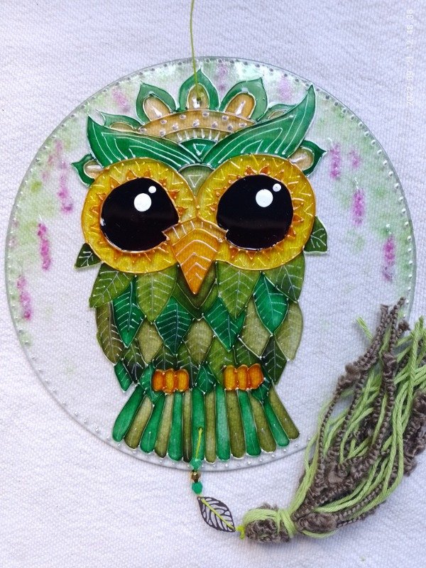 Producto - Mandalas de vidrio 20 cm