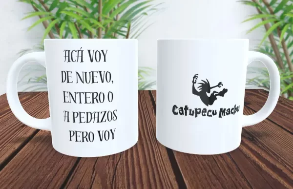 Producto - Taza - Catupecu machu frase 2