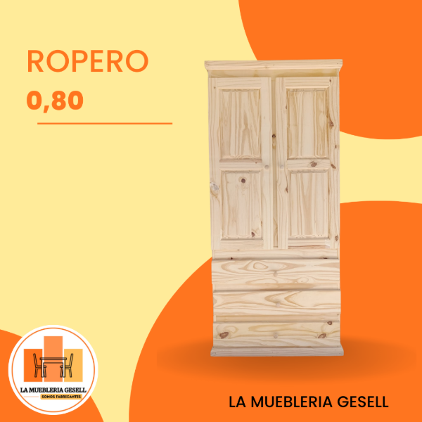 Producto - ROPERO 080 TABLERO