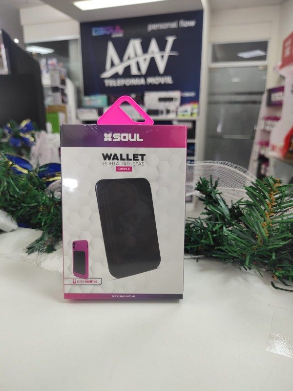 Producto - Wallet Magnetico Simple Soul WAL-MAG01NE