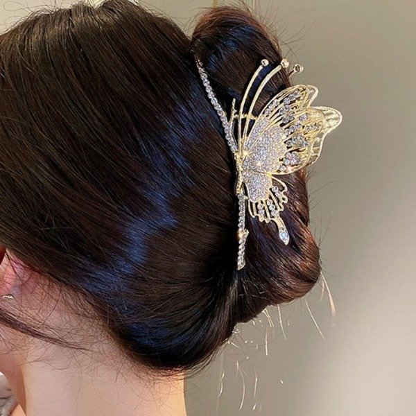 Producto - Pinza brillo mariposa