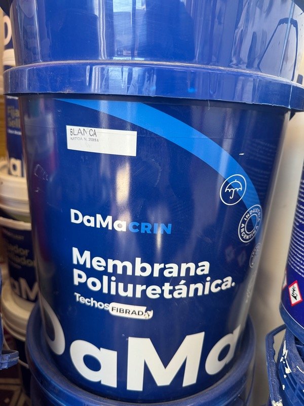 Producto - MEMBRANA LIQUIDA FIBRADA  BLANCA 10kg