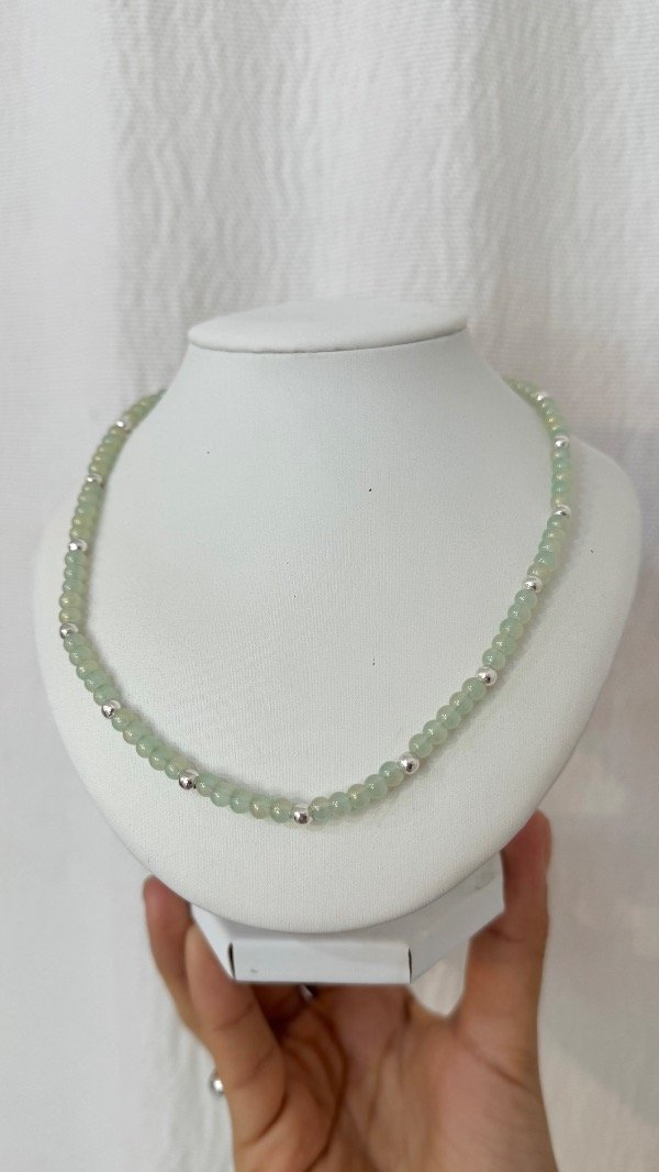 Producto - Collar piedras verdes