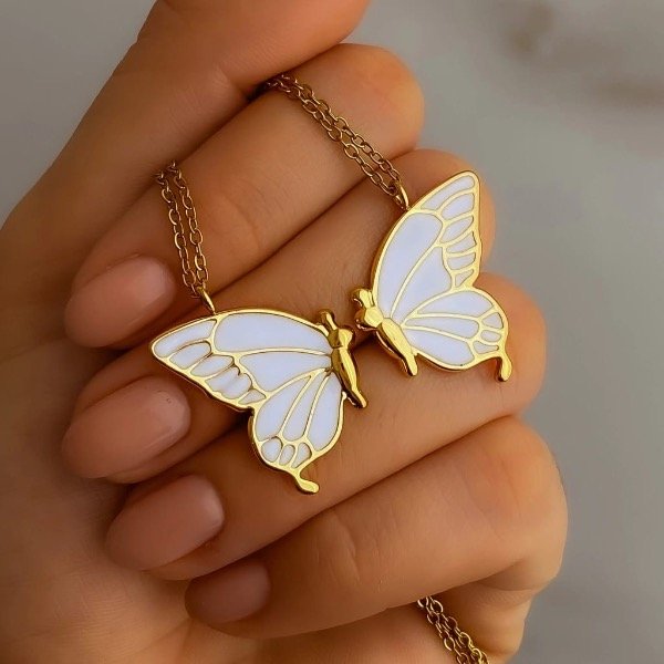 Producto - CONJJNTO MITADES DE MARIPOSA DORADO