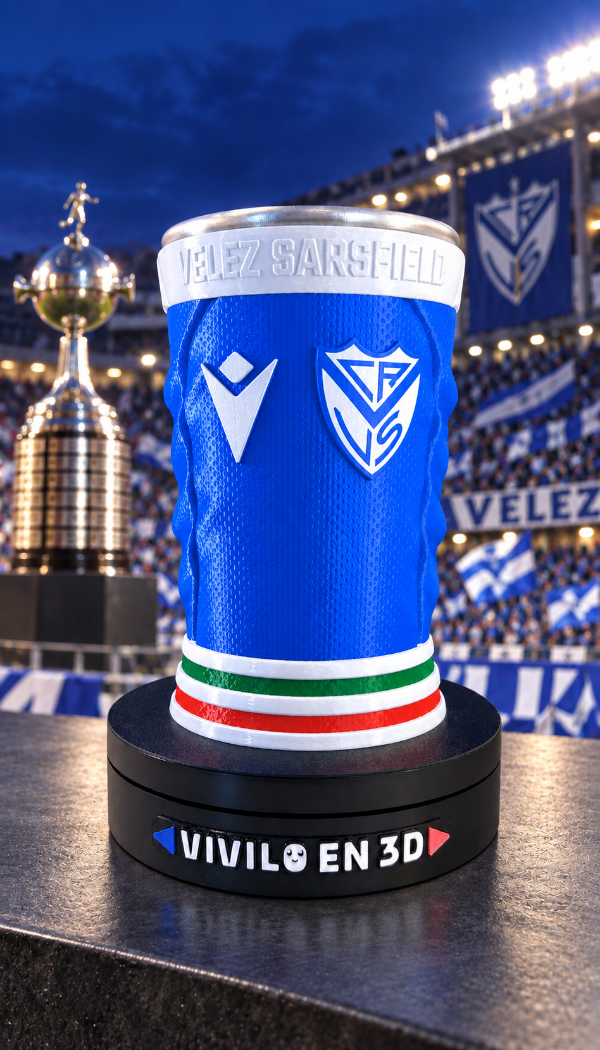 Producto - VASO CHOPP 500ML VELEZ SARSFIELD CAMPEON DE AMERICA - 0