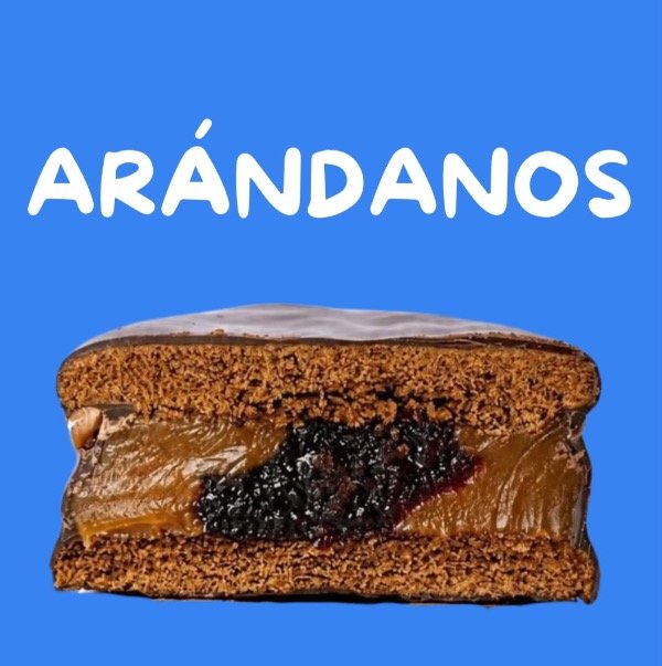Producto - Alfajor de Arándanos N - 0