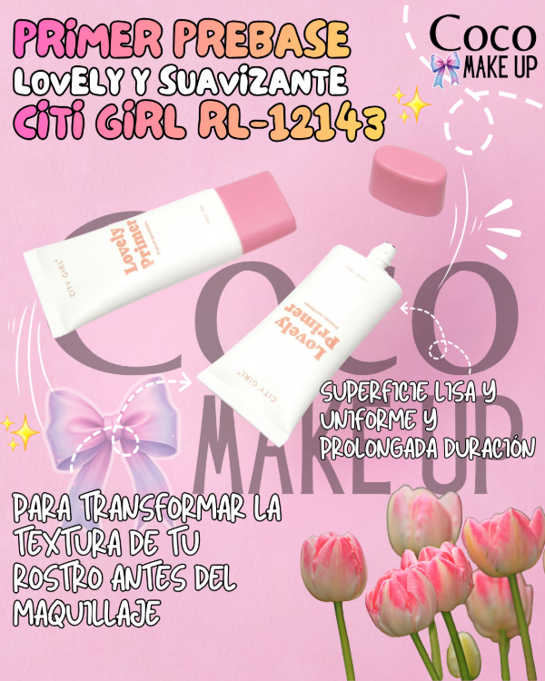 Producto - LOVELY PRIMER PREBASE SUAVIZANTE - CITY GIRL - RL-12143