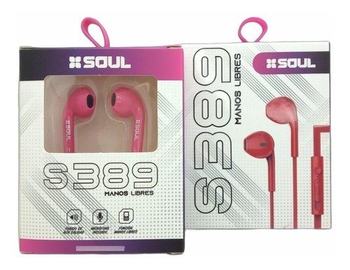 Producto - Auricular Manos Libres con cable SOUL S389