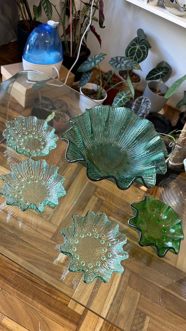 Producto - Set de Copetineros verdes