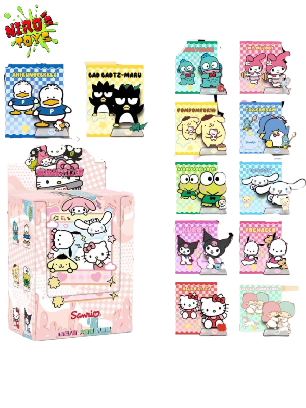 Producto - Figuras de acrílico set x12 (Grandes) - Figura Sanrio - Nirostoys
