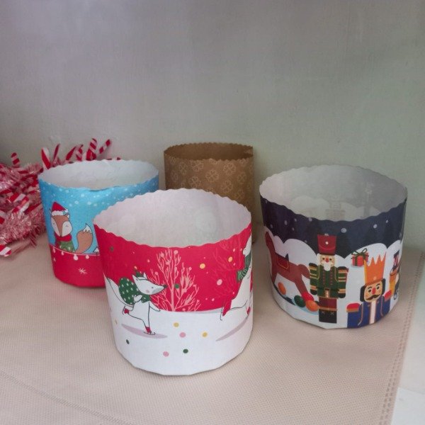 Producto - Molde pan dulce navideños 500grs