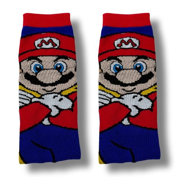 Producto - Mario Bros Rojo - Media Caña Adultos