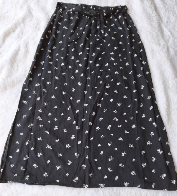 Falda Clara negro T3