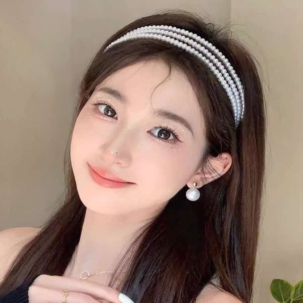 Producto - Bincha de perlitas doble