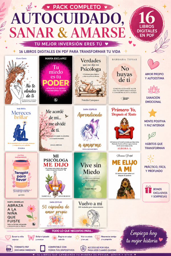 Producto - Autocuidado Sanar y amarse