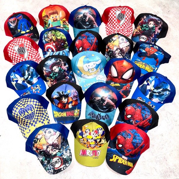 Producto - Gorras animadas nenes
