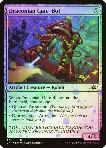 Producto - Draconian Gate-Bot Foil  Unfinity