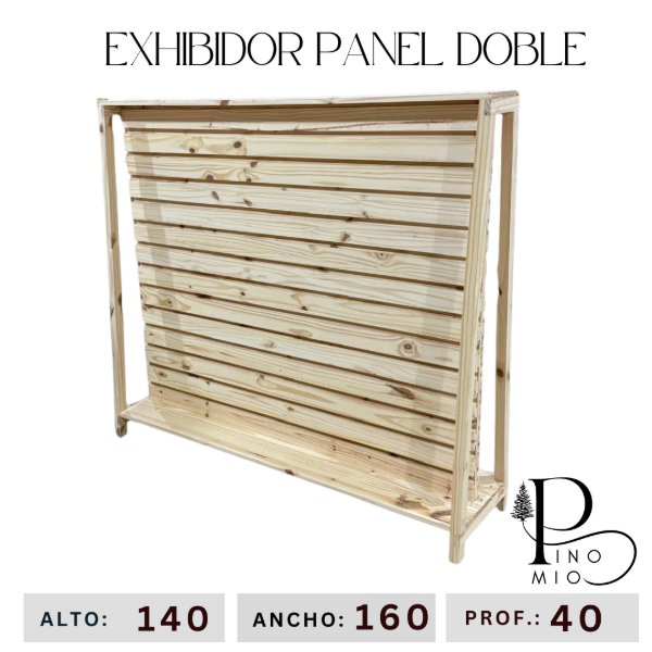 Producto - EXHIBIDOR PANEL DOBLE