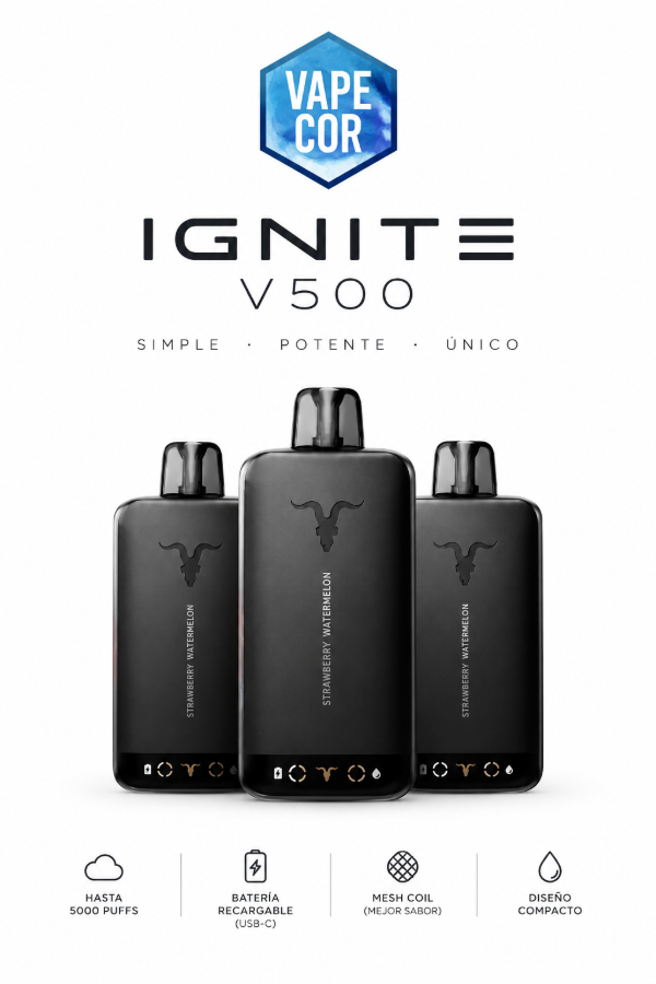 Producto - Ignite V500 50 000 Puff Strawberry Kiwi