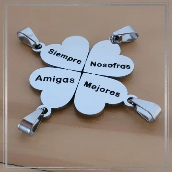 Producto - Dije compartir "nosotras siempre mejores amigas"