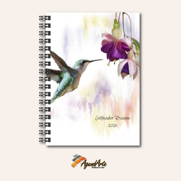 Producto - Calificadores Docentes 10 Cursos - Tapa Dura A5 - Diseño 7