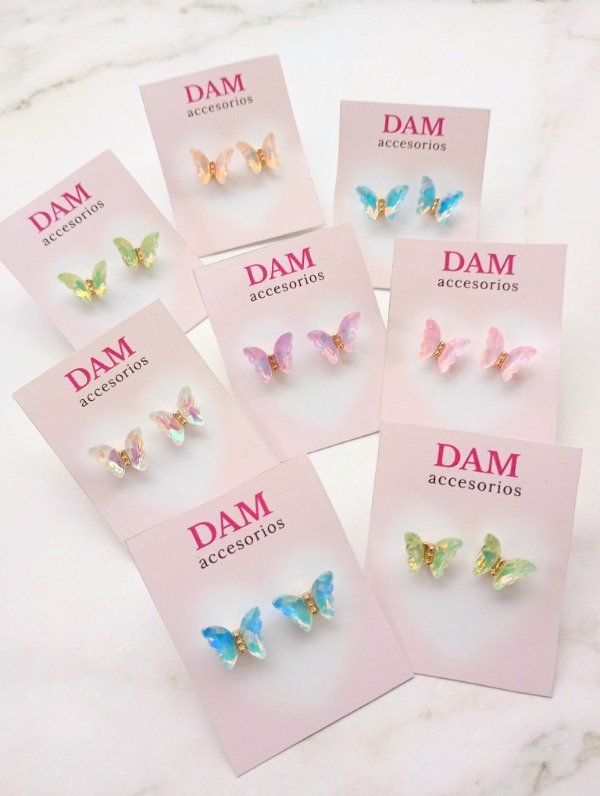 Producto - Aros de mariposas