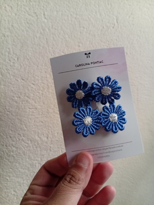 Producto - Margarita, hebilla azul